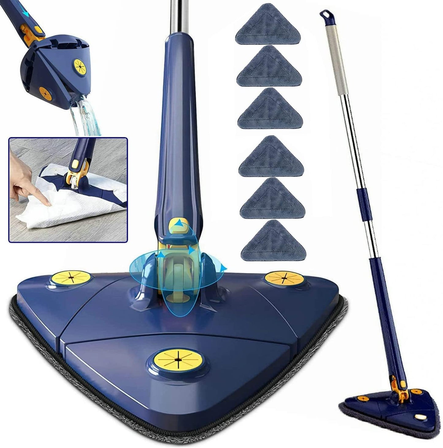 Repuesto para Mopa Trapeador Twisting Regular Triangular