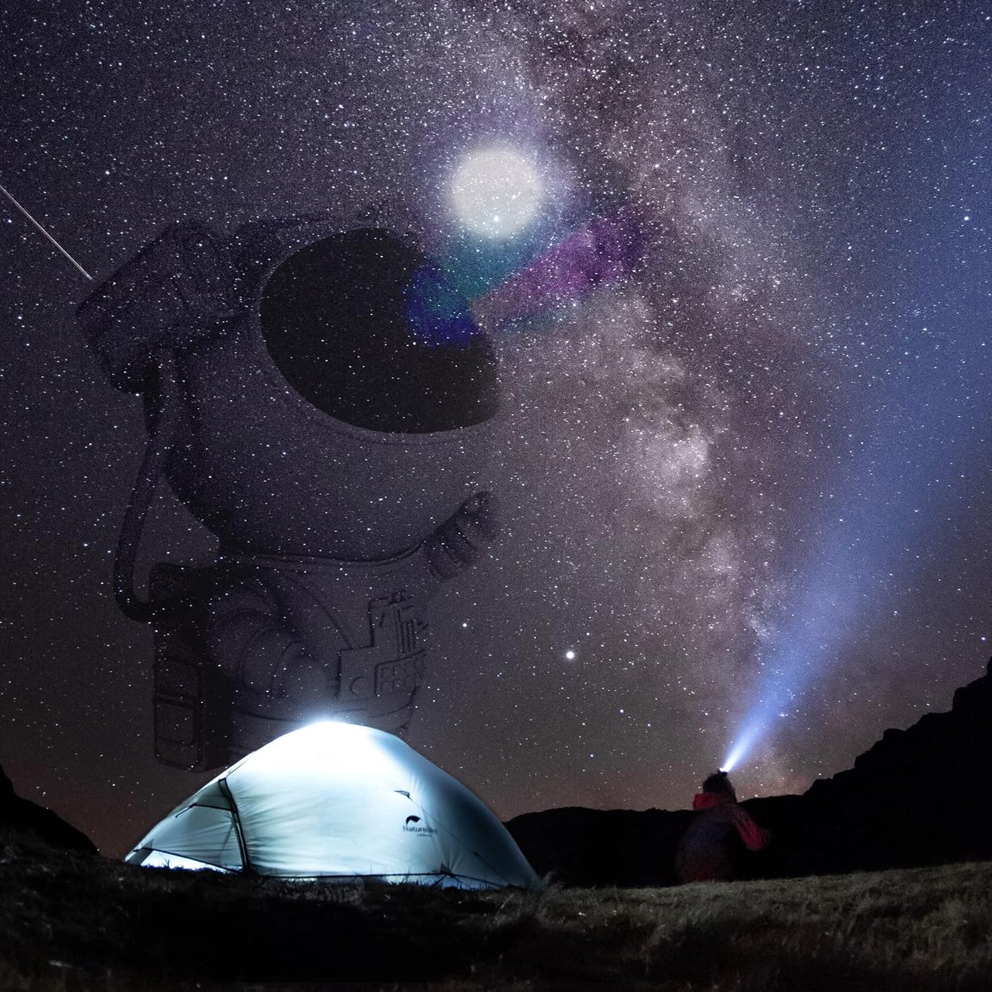 Proyector Astronauta de la Galaxia