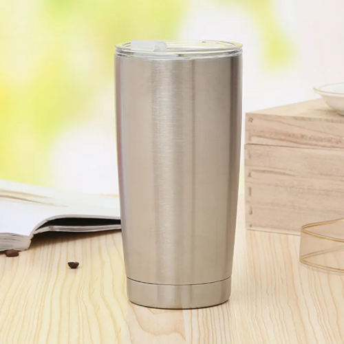 Termo de 600ml Plateado para Sublimacion
