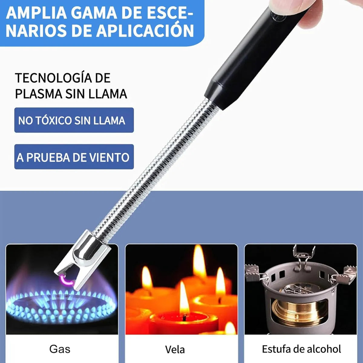 Encendedores Eléctricos Recargables por USB - ¡Convierte cada chispa en magia